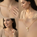 Initial necklace
